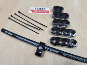 Ton's Nylon Clamp-On Wire Separators for 10mm 10.4 Ignition Spark Plug Cable Kit - Bild 1 von 2