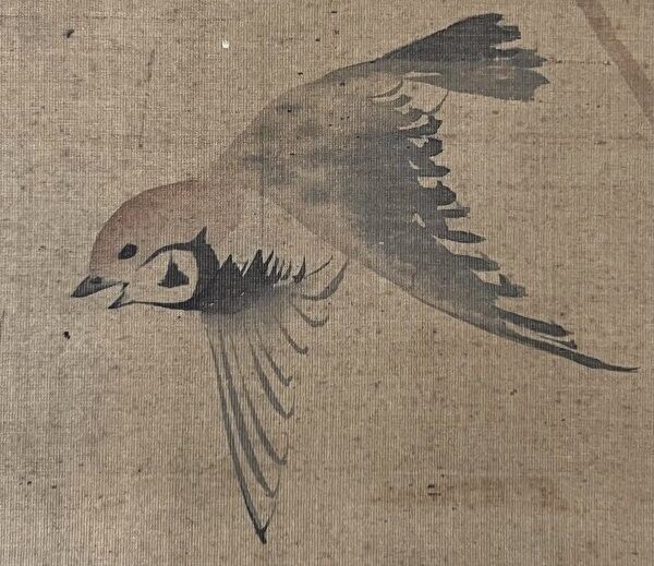 ビンテージ掛け軸 vintage Interior hanging scroll-