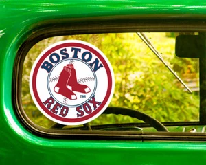 2 BOSTON RED SOX STICKER Decals Bogo For Car Bumper Mug 4x4 Laptop window - Picture 1 of 1