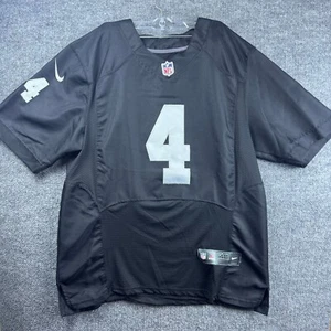 Maglia Nike NFL On-Field Las Vegas Raiders Derek Carr #4 Uomo Taglia 48 Calcio - Foto 1 di 13