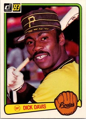 1983 Donruss Dick Davis #647 Pittsburgh Pirates - Image 1 of 2