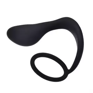 Male Prostate Massager With Cock Ring Butt Plug Butt Plug Men Inside Job - Picture 1 of 6