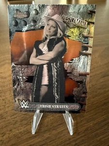 Cactus Jack X WWE Topps Chrome Trish Stratus #9 Card WrestleMania Exclusive - Picture 1 of 2