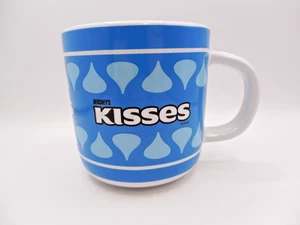 HERSHEY’S Kisses Collectible Coffee Mug Blue White 10 oz - Picture 1 of 6