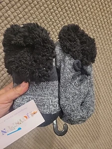 Joyspun Damen Strick Hüttenschuhe Socken, 2er Pack, Größe 4-10 - Bild 1 von 7