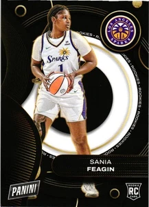 2025 Panini WNBA #RC14 Sania Feagin Los Angeles Sparks RC - Bild 1 von 2