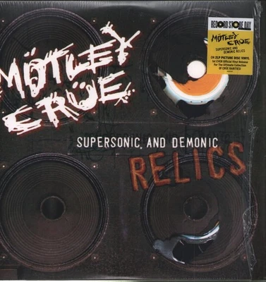 Motley Crue Supersonic and Demonic Relics double LP vinyl Europe BMG 2024 - Image 1 of 3