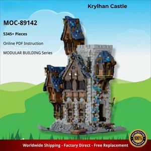 Krylhan Medieval Castle Modular Building Blocks MOC-89142 Bricks Toys Set 5345pc - Picture 1 of 13