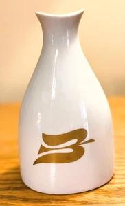 Sehr Sammlerstück ROYAL VIKING LINE Porzellan Erdnussstreuer mit Gold Seeadler - Bild 1 von 8