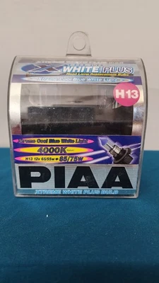 Headlight Bulb-H13 4000k Xtreme White plus Replacement Bulb PIAA  - Image 1 of 4
