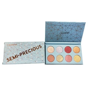 ColourPop Semi Precious Shadow Palette 8 Shades Eyeshadow Makeup New Pinks Golds - Picture 1 of 3