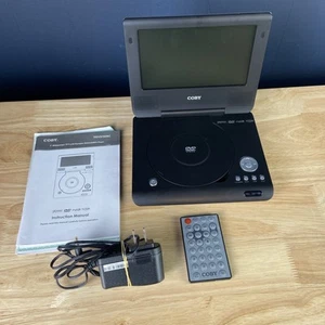 Coby TFDVD7008 Gray & Black Headphone Jack Portable DVD Player (No Sound) Read - Picture 1 of 8