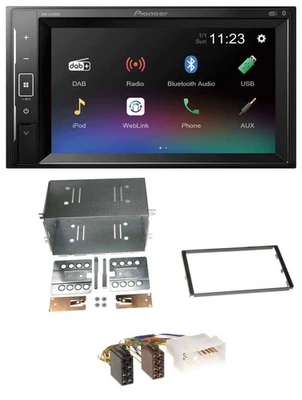 Pioneer DAB MP3 2DIN Bluetooth USB Autoradio für Kia Optima Magentis 05-10 - Bild 1 von 4