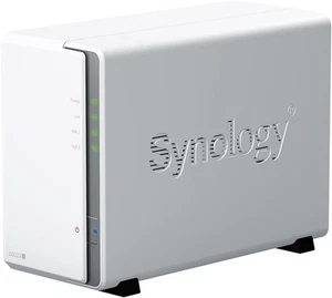 Solution NAS de bureau Synology DS220j 12 To 2 baies installée avec 2 disques durs 6 To - Photo 1/6