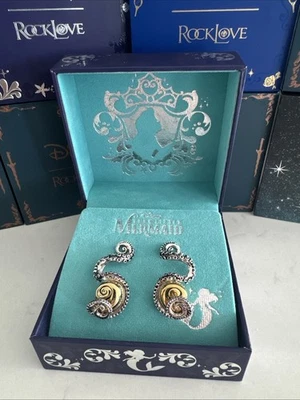 Disney X RockLove NEW 'The Little Mermaid' Tentacle Earrings - French Hooks - Image 1 of 4