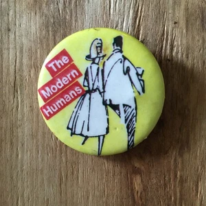THE MODERN HUMANS button 1970s punk Cosmo Topper San Francisco original - Picture 1 of 2