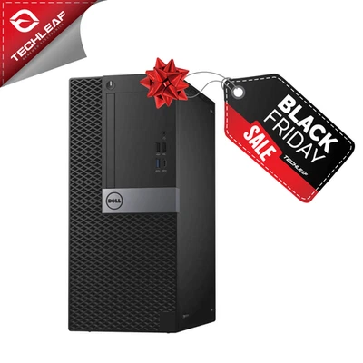 Dell Desktop PC i5 8th Gen, up to 64GB RAM, 4TB SSD NVMe, Windows 11 Pro, WiFi - Image 1 of 4