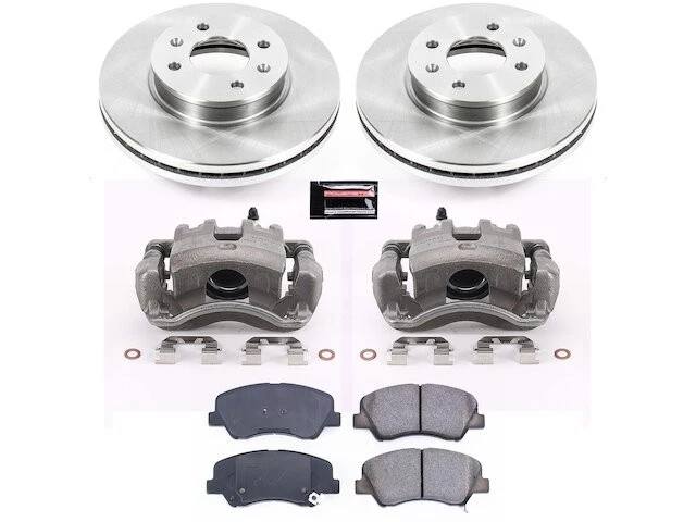 Kit de pastillas de freno delanteras y rotor para Hyundai Accent 2012-2017 2013 2014 VG278JB Foto 1 de 1