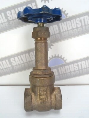 NIBCO - 3/4" T-111 Bronze Gate Valve, 125 SWP, 200 WOG (NEW) - Image 1 of 4