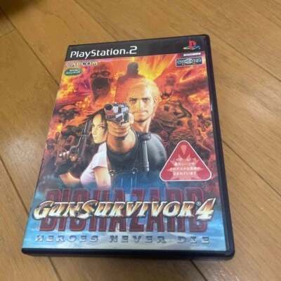 GUN SURVIVOR 4 BIOHAZARD HEROES NEVER DIE PS2 JAPAN - Image 1 of 3