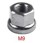 2Pcs Stainless Steel Bike / Cycle Wheel Axle Track Nuts Sizes M9/M10 Nuts