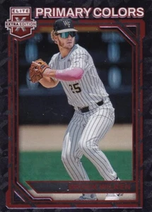 2023 Elite Extra Edition Baseball Primary Colors #PC-4 Brock Wilken-Milwaukee - Picture 1 of 1