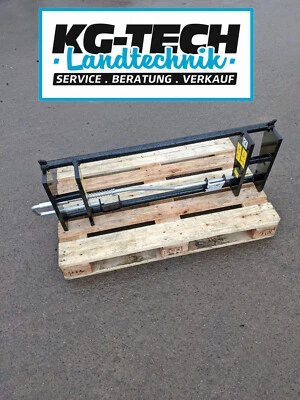 Euro-Schnellwechselrahmen zum Anschweißen Adapter Rohling seitliche Betätigung - Bild 1 von 4