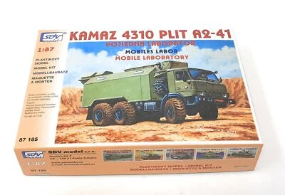 SDV LKW Truck KAMAZ 4310 A2-41 Mobiles Labor Kunststoff Modellbausatz 1:87 H0 - Bild 1 von 2