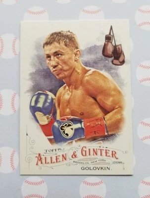 Gennady Golovkin 2016 Topps Allen & Ginter Rookie Card #119 Boxing Superstar GGG - Image 1 of 2