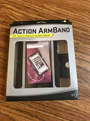 Braçadeira de ação NiteIze grande para celular iPhone iPod exercício corrida caminhada - Imagem 1 de 3