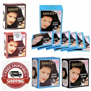 Tinte de pelo Eagles color henna cabello -6 piezas 10 gr. cada - Imagen 1 de 12