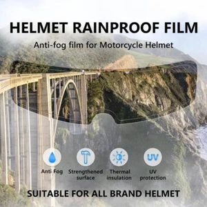 Motorcycle Helmet Anti-fog Film Rain Film Durable Waterproof Film 2025 V5D2 - Picture 1 of 14