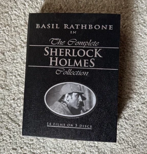 The Complete Sherlock Holmes Collection - 14 Films (5 Disc DVD) Basil Rathbone - Picture 1 of 11
