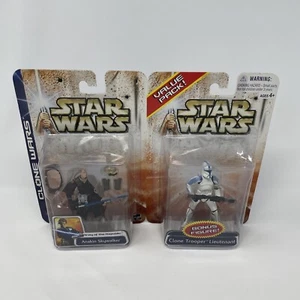 Star Wars Anakin Skywalker & Clone Trooper Lieutenant Clones Wars Value 2-Pack - Bild 1 von 7