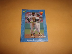 1991 Classic Baseball Rickey Henderson Baseball Card