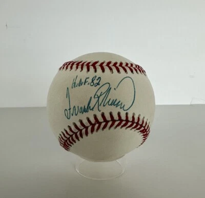 Frank Robinson Autograph Signed AL Bobby Brown Ball JSA Coa Insc HOF Orioles - Image 1 of 4