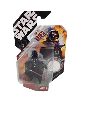 STAR WARS 30th Anniversary Darth Vader #01 Revenge of the Sith Figure w/ Coin - Image 1 of 4