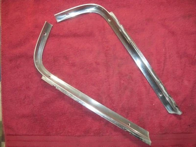 Moldura ventana trasera derecha izquierda vertical 1960 Ford Galaxy 4 puertas sedán 60 Foto 1 de 4