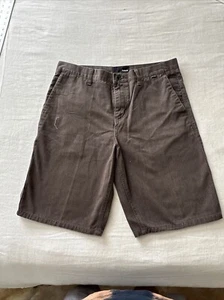 Hurley Shorts Mens 33 Gray Outdoors Chino Surf Surfer Surfing Pockets Adult * - Picture 1 of 10