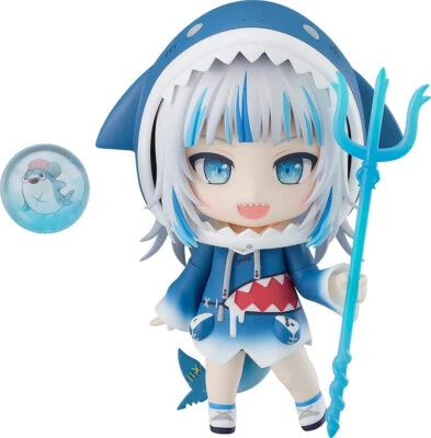 GOOD SMILE COMPANY Nendoroid produção hololiva Gawr Gura com rastreamento NOVO - Imagem 1 de 4