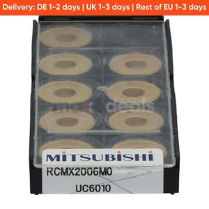 Mitsubishi RCMX2006M0UC6010 Insert RCMX2006M0 UC6010 New NFP (9pcs) - Picture 1 of 3