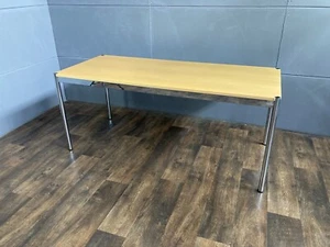 USM Haller System Schreibtisch Tisch Holz in Buche 175 X 75 cm Office Design #59 - Bild 1 von 5