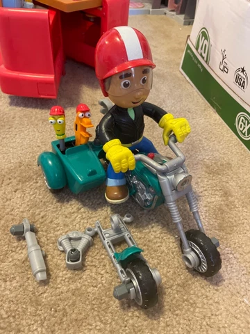 2008 Disney Fisher Price Handy Manny Talking Fix It Motorcycle Cover