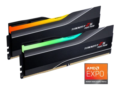 G.SKILL Trident Z5 Neo RGB Series 64GB (2 x 32GB) 288-Pin PC RAM DDR5 6000 (PC5 - Image 1 of 4