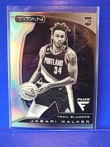 Jabari Walker 2022-23 Flux Titan Rookie Silver Prizm #50 