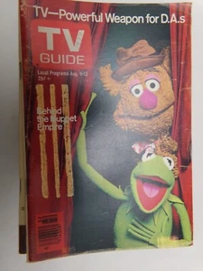 TV GUIDE 1977 August 6 12 Muppet Empire Kermit Tucson Arizona Edition - Picture 1 of 2