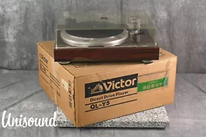 Victor QL-Y5 Stereo Record Player Turntable In Very Good Condition - Picture 1 of 22
