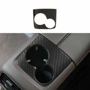 Fit For Benz GLE GLS 2020-2022 Real Carbon Fiber Rear Water Cup Panel Frame Trim - Bild 1 von 6