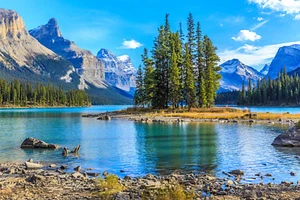Fotomural-SPIRIT ISLAND-(384P)-350x260cm-7Ferriles 50x260cm-Lago Alpes Montañas XXL - Imagen 1 de 1