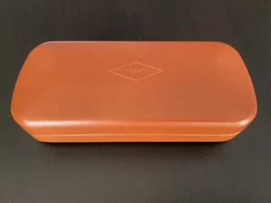 FOSSIL Tan Clamshell Sunglasses Hard Case - Picture 1 of 11